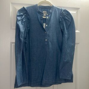 NWT JCrew denim top